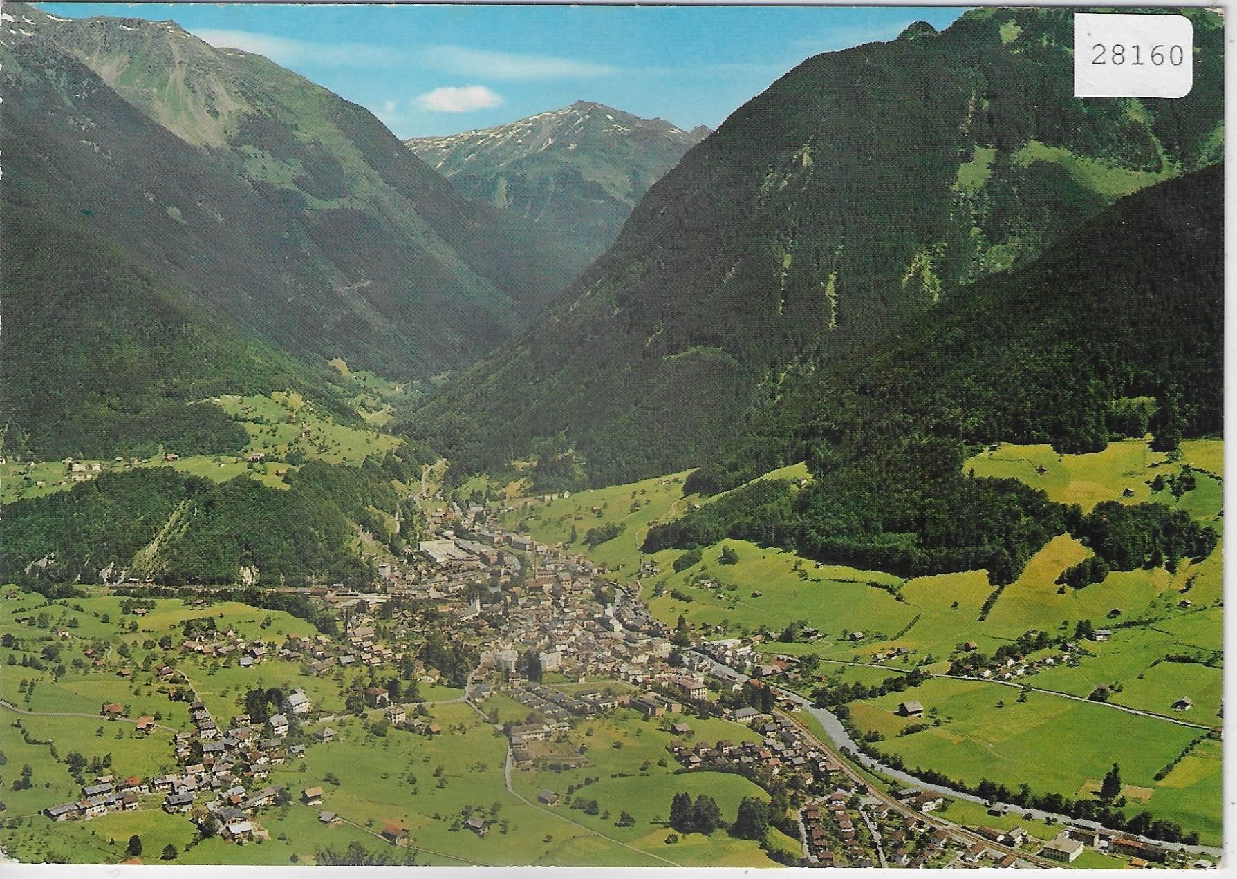Cartoline postali: Schwanden GL - Generalansicht – Usato da Ettingen venduto da Kartenplanet