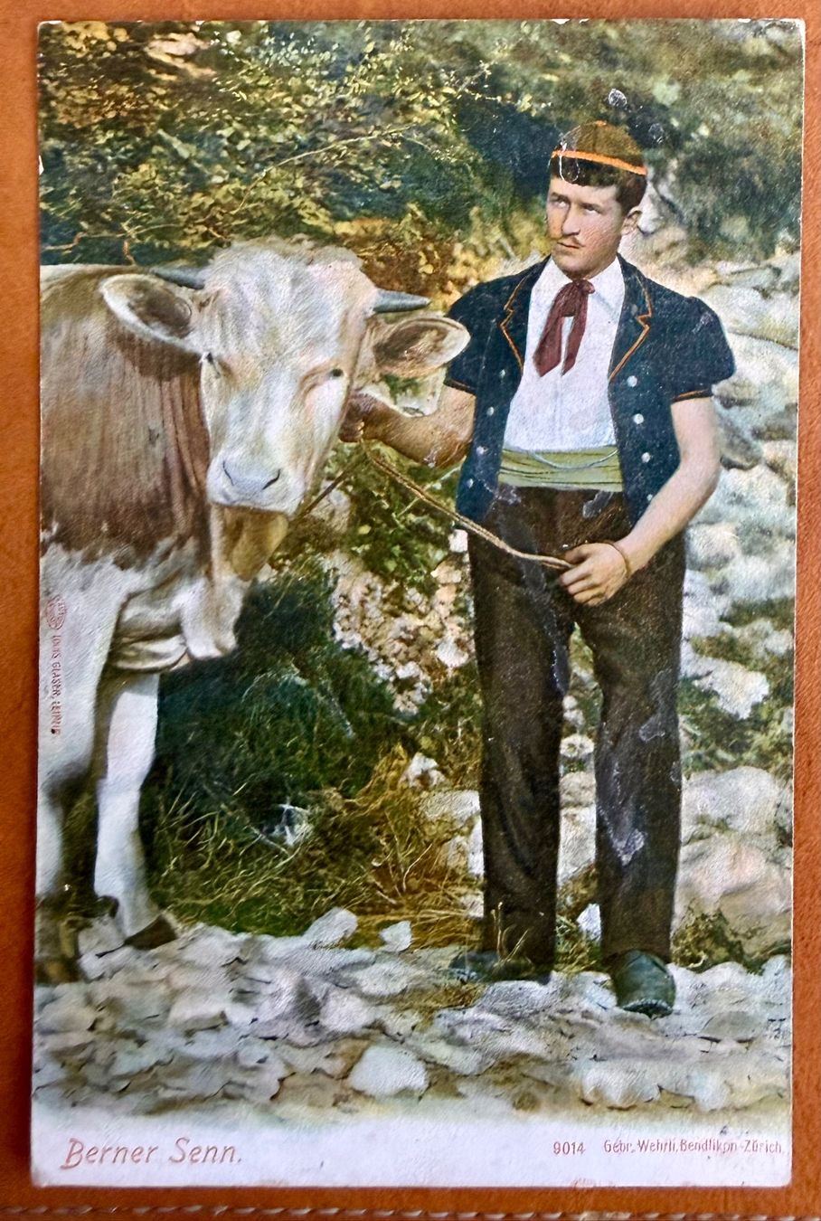 Cartoline postali: Berner Senn - Kühe 1906 – Usato da Lutry venduto da Ediego