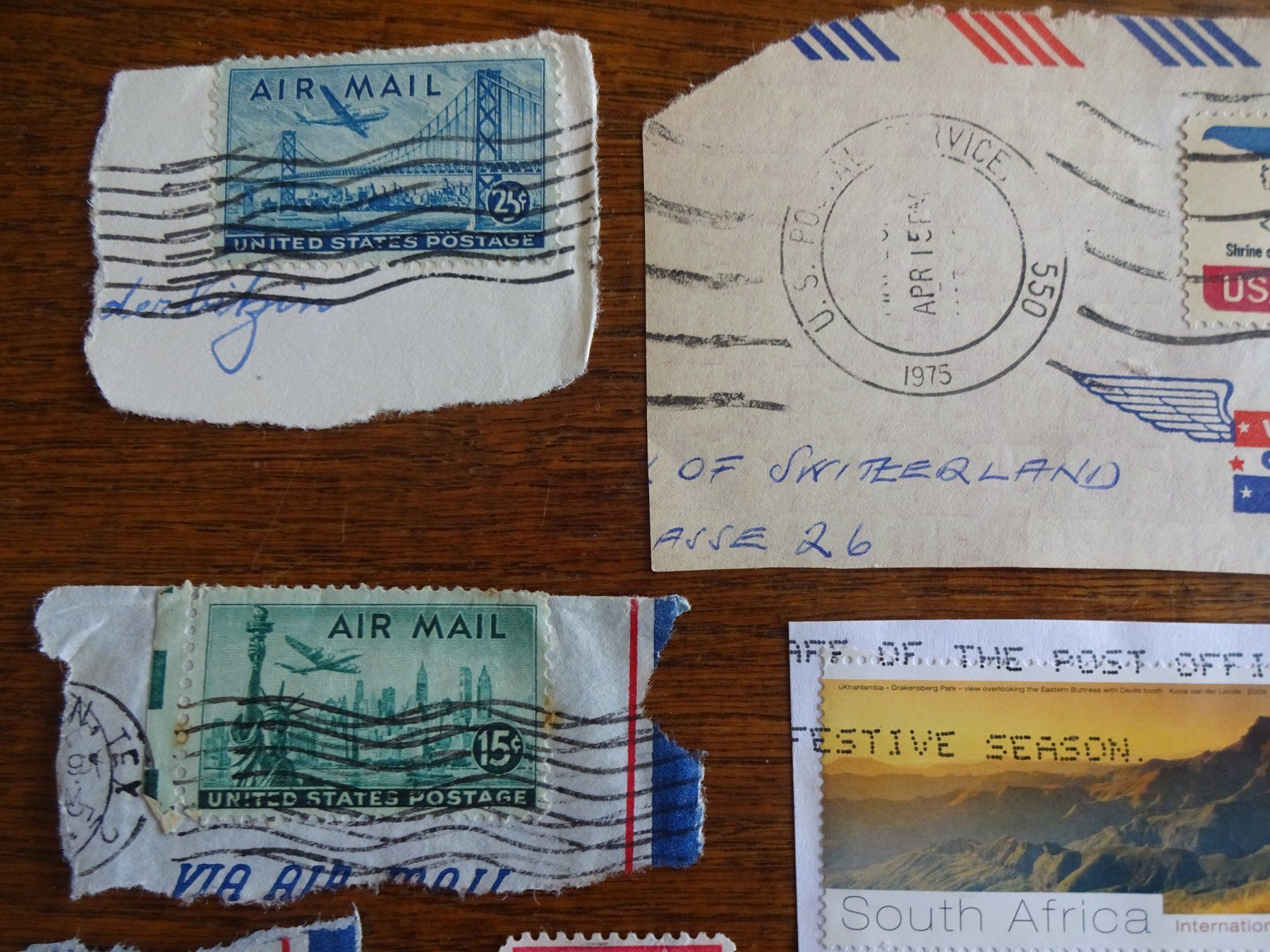 Tutti i francobolli: Briefmarken - Thema "Airmail" – Usato da Cham venduto da mktreasure 4