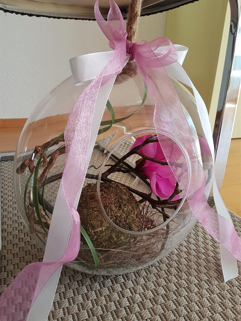 Bicchieri: Glas Dekoration hängend Blumen – Nuovo (secondo la descrizione) da Widnau venduto da kerstinlo