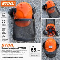 🪖 Casque forestier STIHL ADVANCE – CHF 65.–