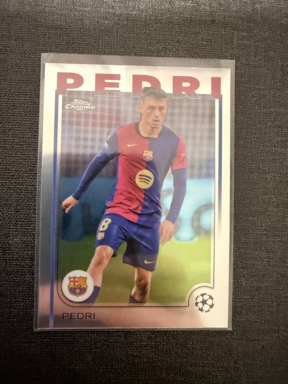 Topps Carte collezionabili: Topps Chrome Pedri FC Barcelona – Usato da Burgdorf venduto da Sports_Cards_3400