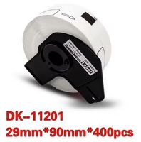 400 Etiketten für Brother Drucker DK11201 90x29mm