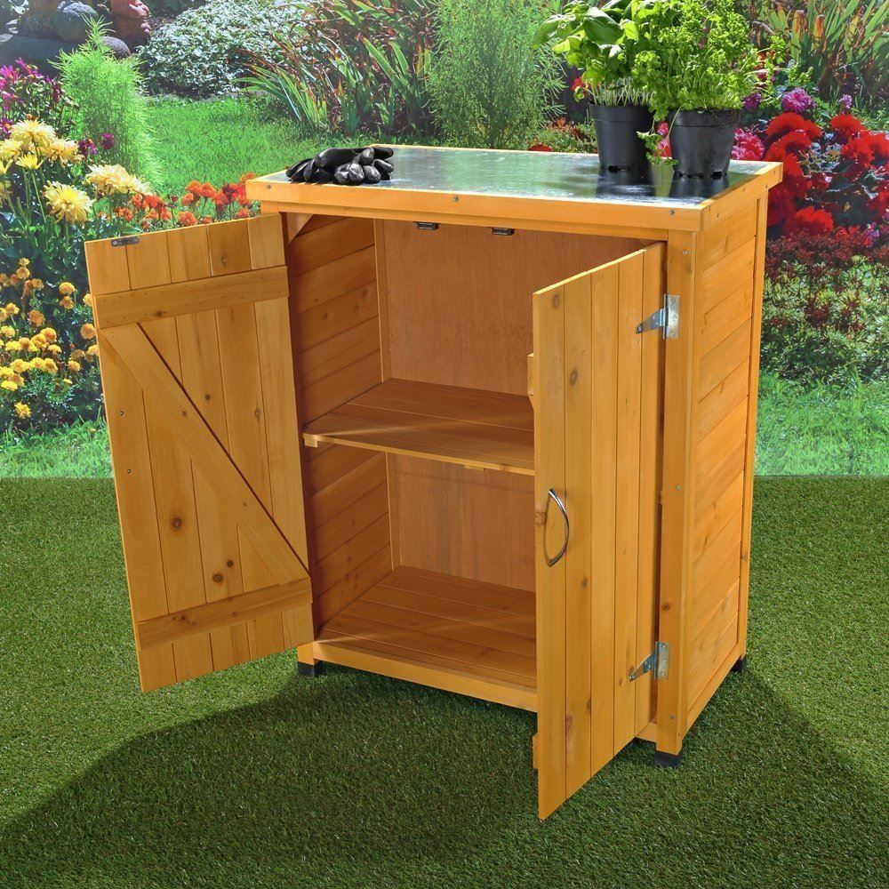 Box contenitori: Holz Gartenschrank – Nuovo e nell'imballaggio originale da Stein am Rhein venduto da Gomme100 2