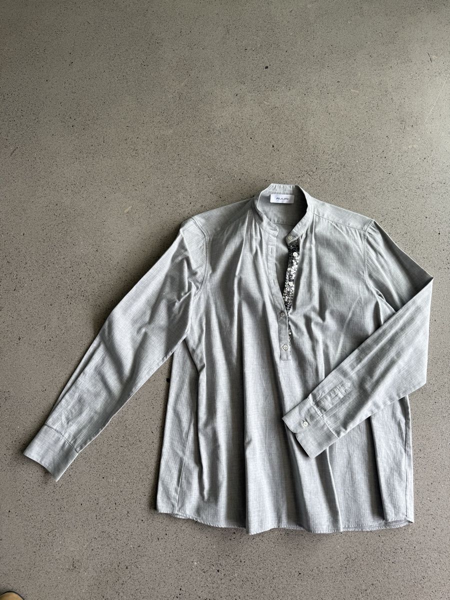 Camicette: Aligni Hemd leichtes Flanell, grau, Gr. 42 – Nuovo (secondo la descrizione) da Richterswil venduto da Solemare47Nicole 1