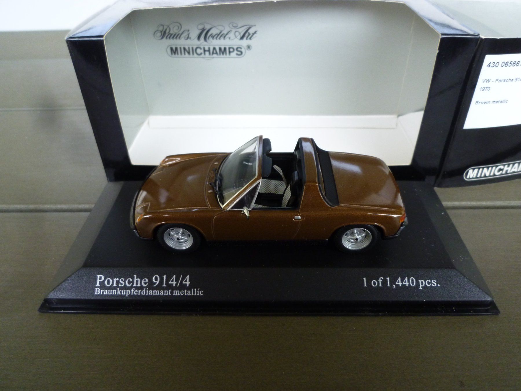 Minichamps Modellautos: Porsche 914/4 (1970) – Neu und originalverpackt aus Flawil von Imperiosud 1