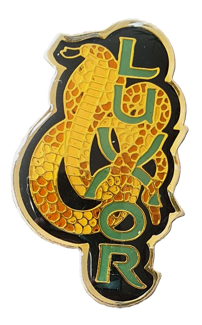 Placchette & Badge: U198 - Pin LUXOR Schlange – Usato da Reinach BL venduto da Boston-Verkauf