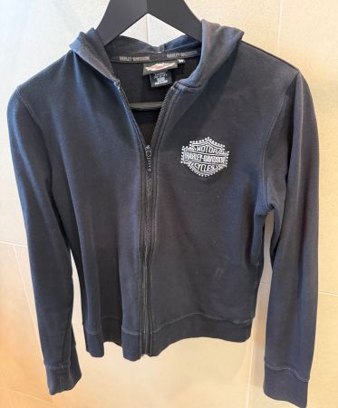Harley-Jacke mit Kapuze, Damen, Grösse M
