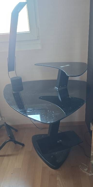 Schreibtische: Bureau en verre design  – Gebraucht aus Châtelaine von Osoleil