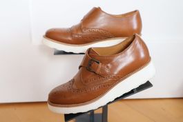 Loafer, Navyboot, Gr. 39, Leder, super leicht!