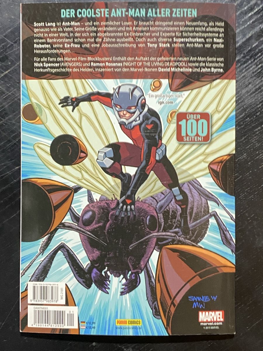 Fumetti: Ant-Man Marvel Comic August 2015 - Top Zustand! – Usato da Zuerich venduto da SonderArt-Wertgut 6