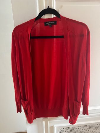 Ralph Lauren: Strickjacke, Cardigan, Kaschmir, weinrot, M L