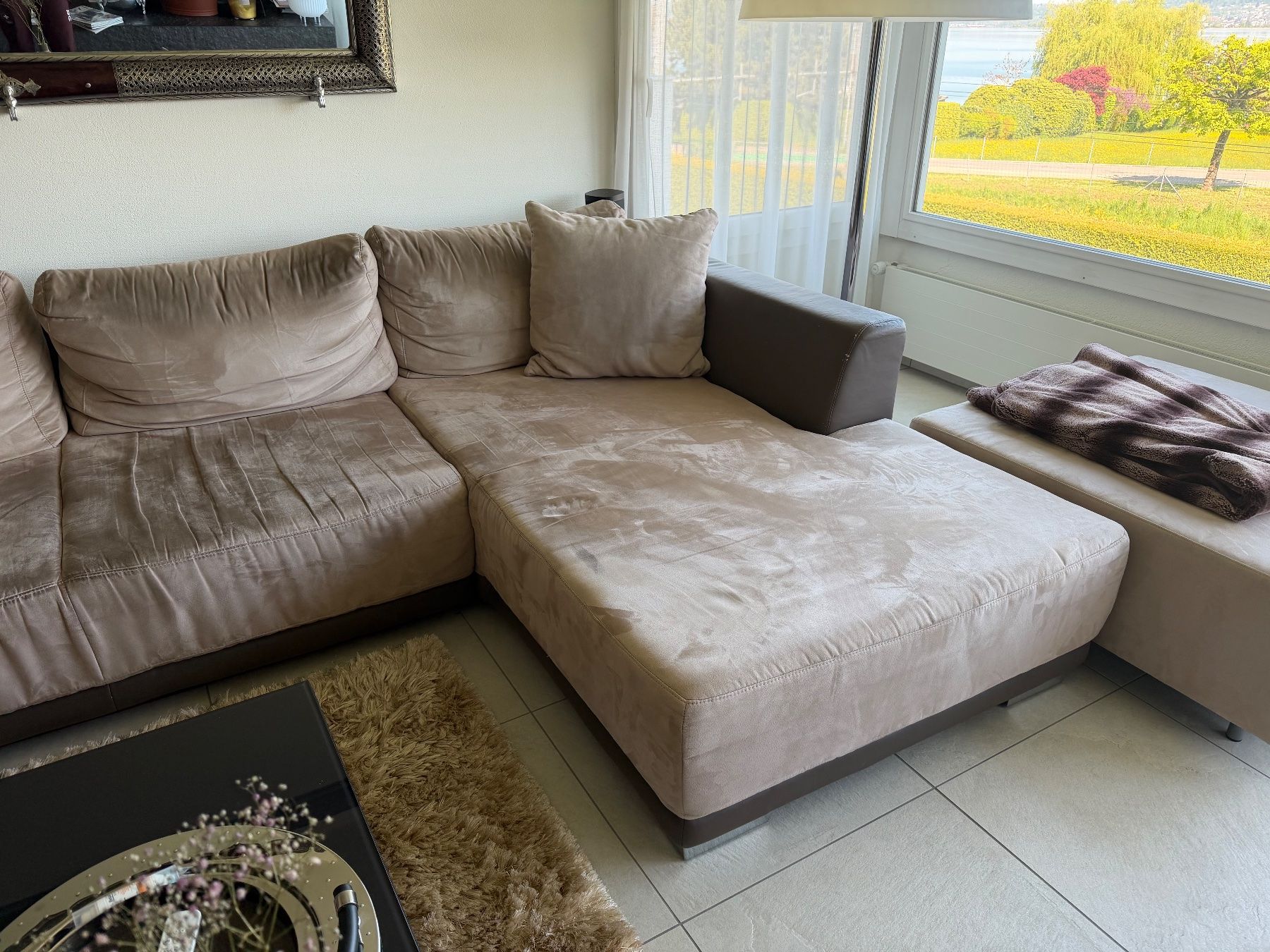Sofas: Ecksofa Alcantara – D'occasion à Altendorf par TanjaLanz 1