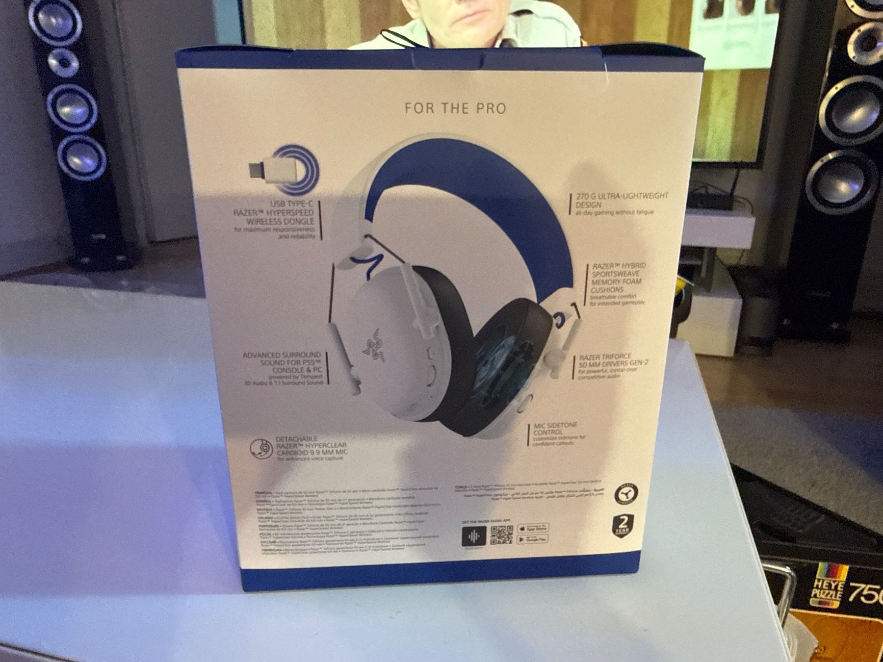 Razer Cuffie: Razer Blackshark V3 X Hyperspeed Wireless Headset Weiss PS – Nuovo (secondo la descrizione) da Allschwil venduto da meeresperle 2