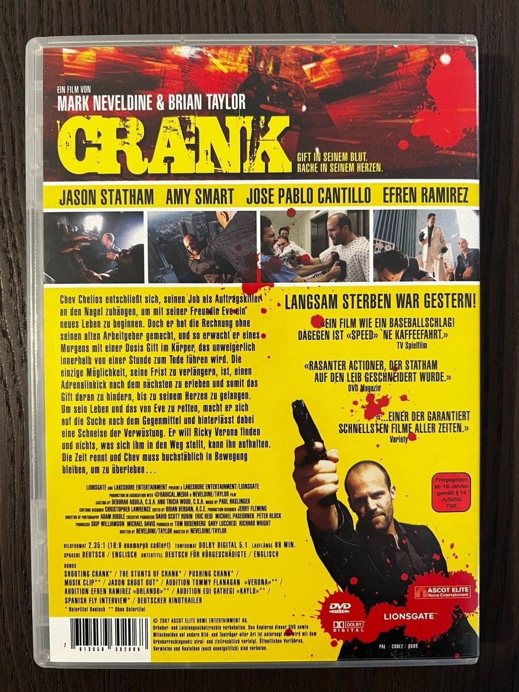Tutti i DVDs: Crank – Usato da Zürich venduto da FilmFreunde 1