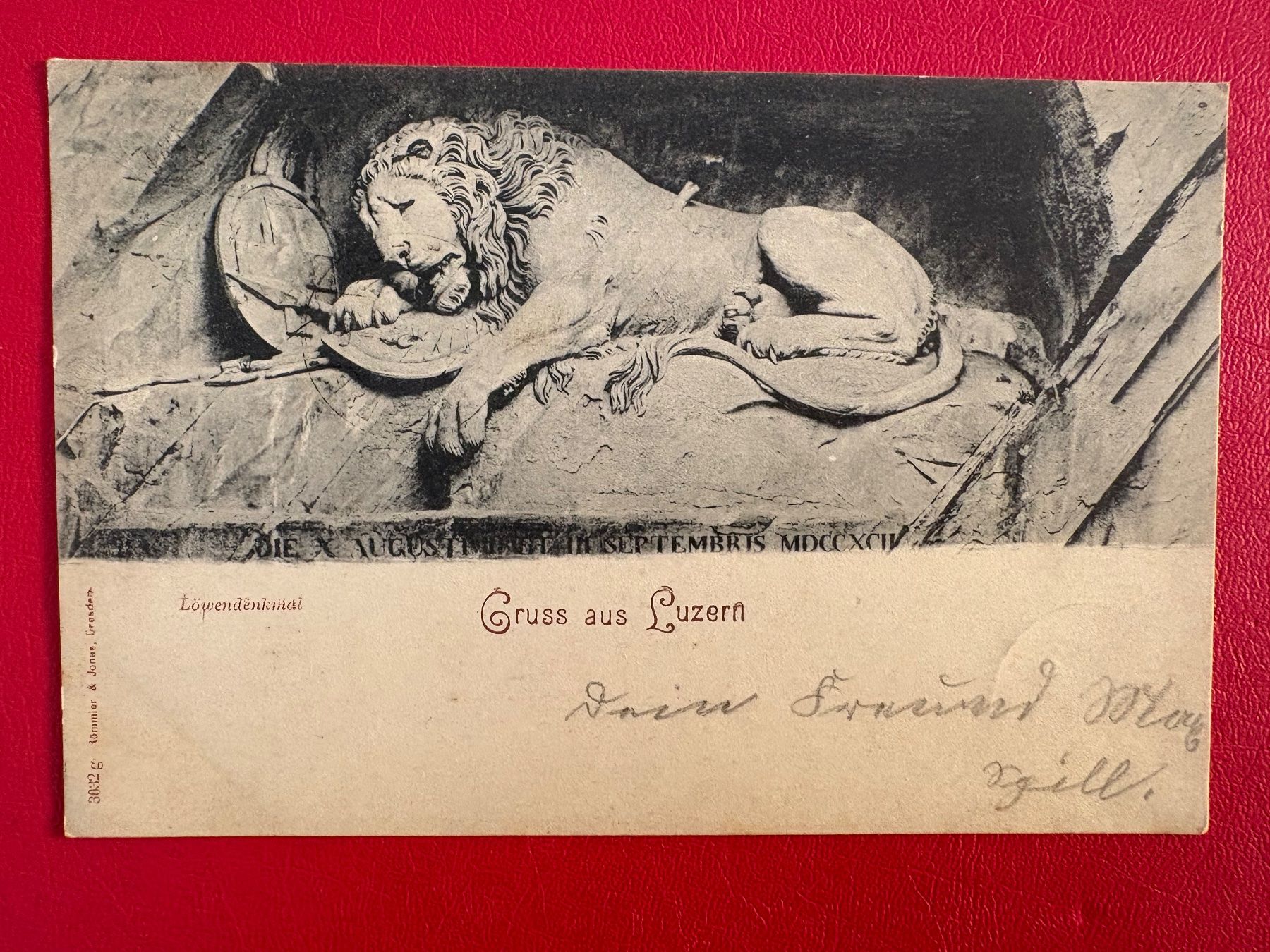 Cartoline postali: 1899 // Gruss aus Luzern – Usato da St-Légier-Chiésaz venduto da Theo006