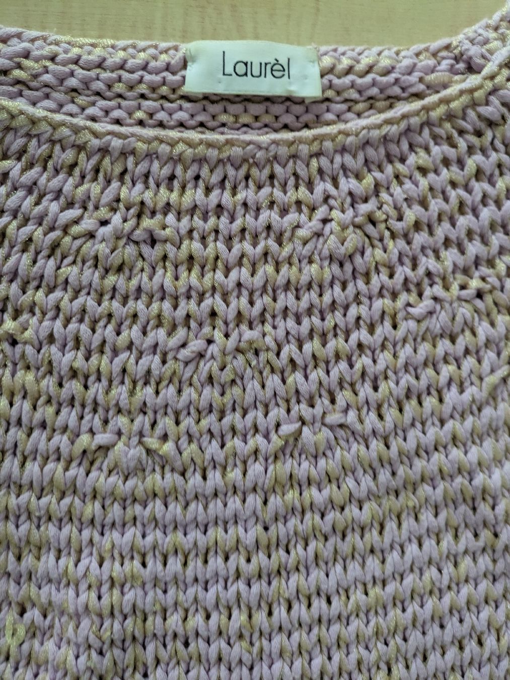 Pullover & Sweatshirts: Laurel Pullover, Gr. 40, Flieder-Gold, Made in Italy – Gebraucht aus Rieden AG von juliarieden 1