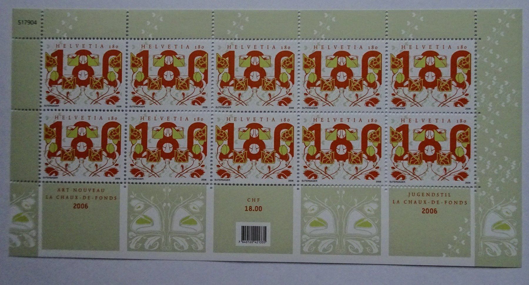 Alle Briefmarken: 2006* – Neu (gemäss Beschreibung) aus Aadorf von Chnorli-Furz