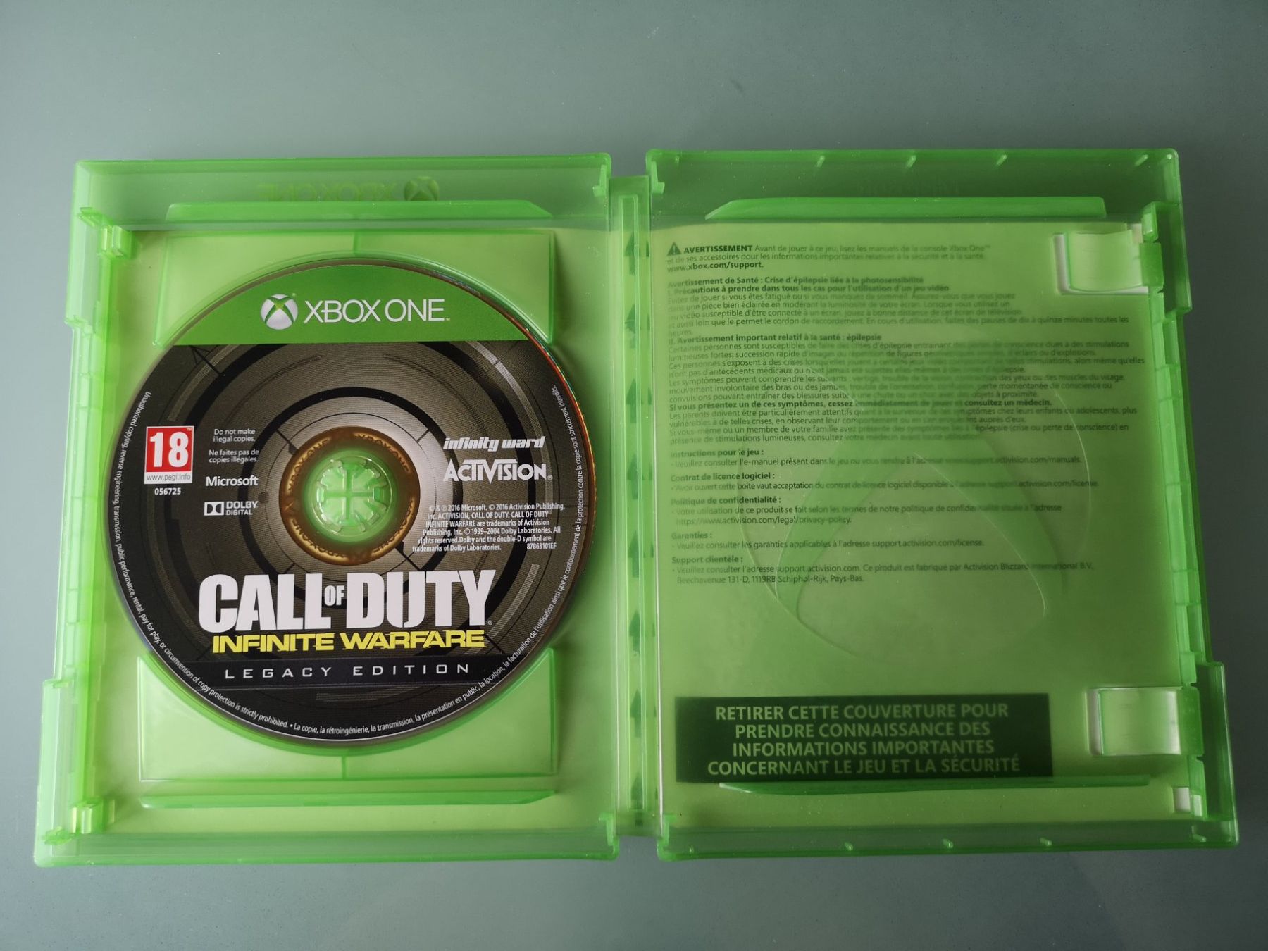 Spiele: CALL OF DUTY INFINITE WARFARE – Gebraucht aus Altstätten SG von schmidtwalter 1