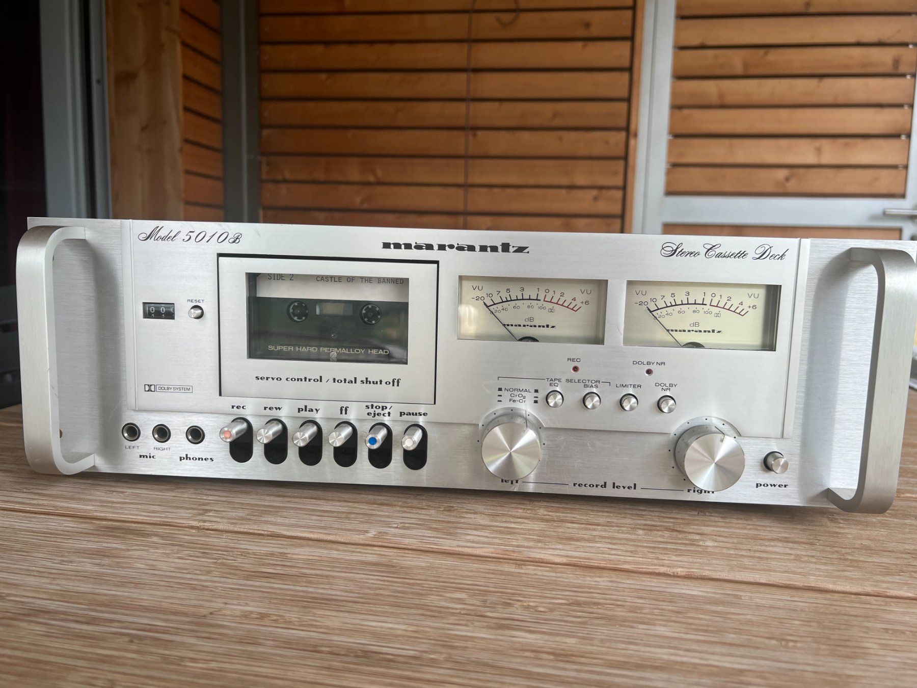 Marantz Aufnahmegeräte: Marantz 5010B Stereo Cassette Deck – Gebraucht aus Niederhasli von Betzgi