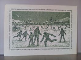 Seegfrörni 1963: Original Lithographie, A4