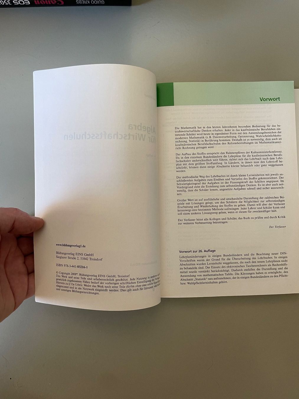 Libri: Algebra für Wirtschaftsschulen – Usato da Zürich venduto da and_bbr2 2