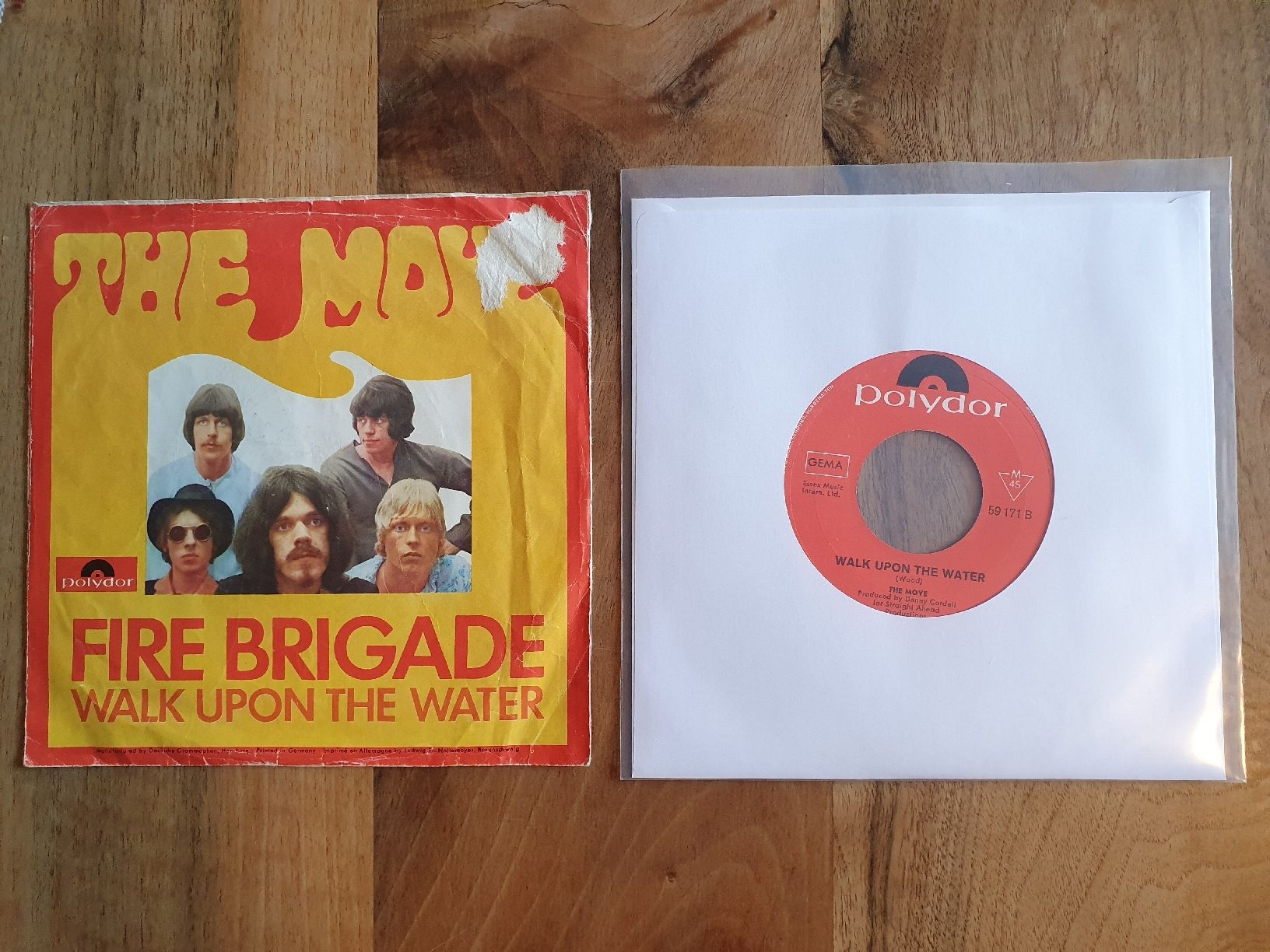 Schallplatten: The Move - Fire Brigade Single 7" Polydor – Gebraucht aus Sirnach von dimitri1963 1