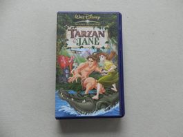 VHS Disney Zeichentrick Tarzan & Jane