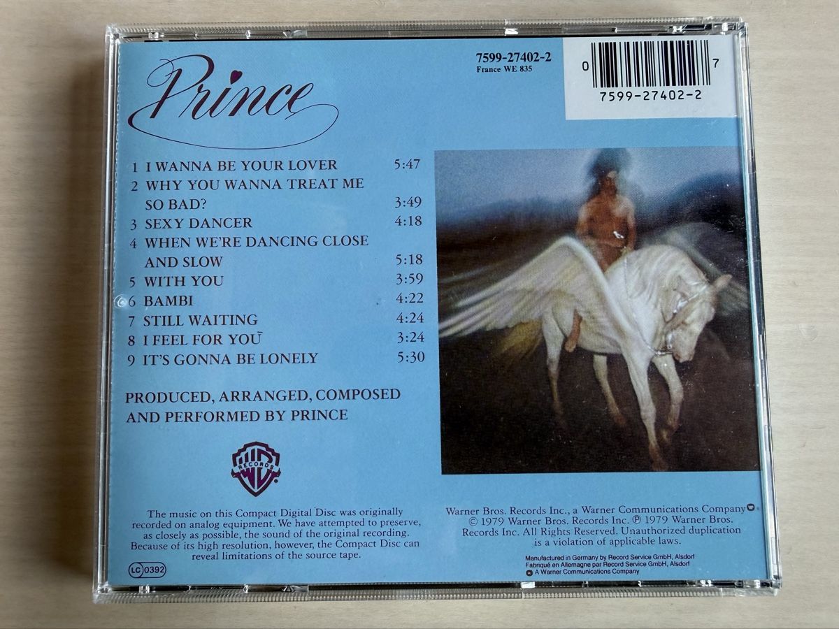 CDs: Prince 1979 CD – D'occasion à Oberried Brienz par Chyara 1
