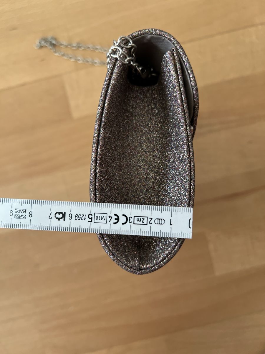 Taschen für Damen: Elegante Glitzer-Clutch – Neu (gemäss Beschreibung) aus Toffen von Vanessa_Germann 4