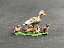 Schleich Ente mit Küken