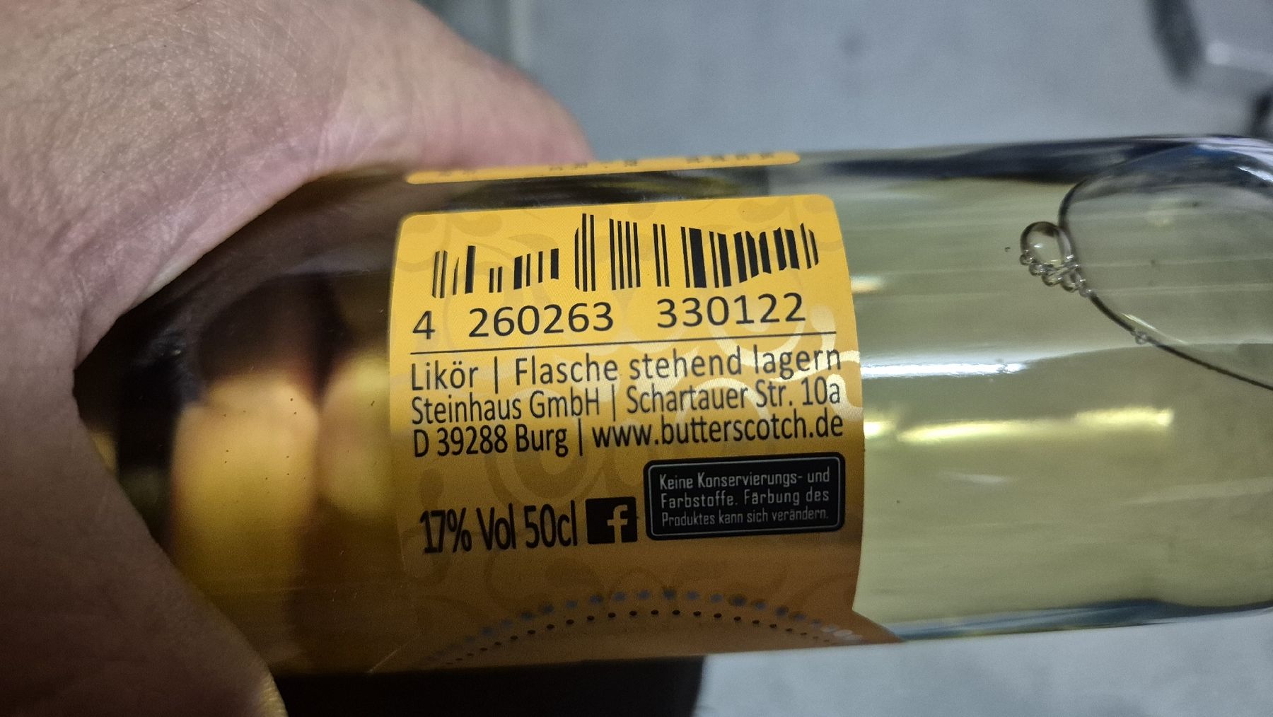 Spirituosen: Mr. Butterscotch – Neu und originalverpackt aus Zürich von Andi801 1