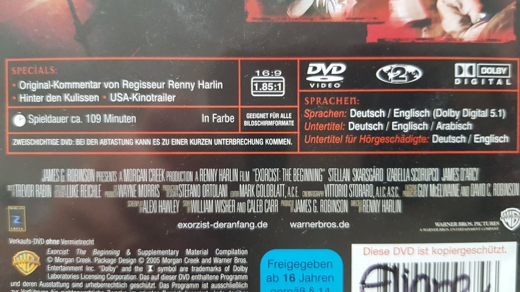 Tutti i DVDs: DVD Exorzist Der Anfang – Usato da Oetwil am See venduto da fineli2 1
