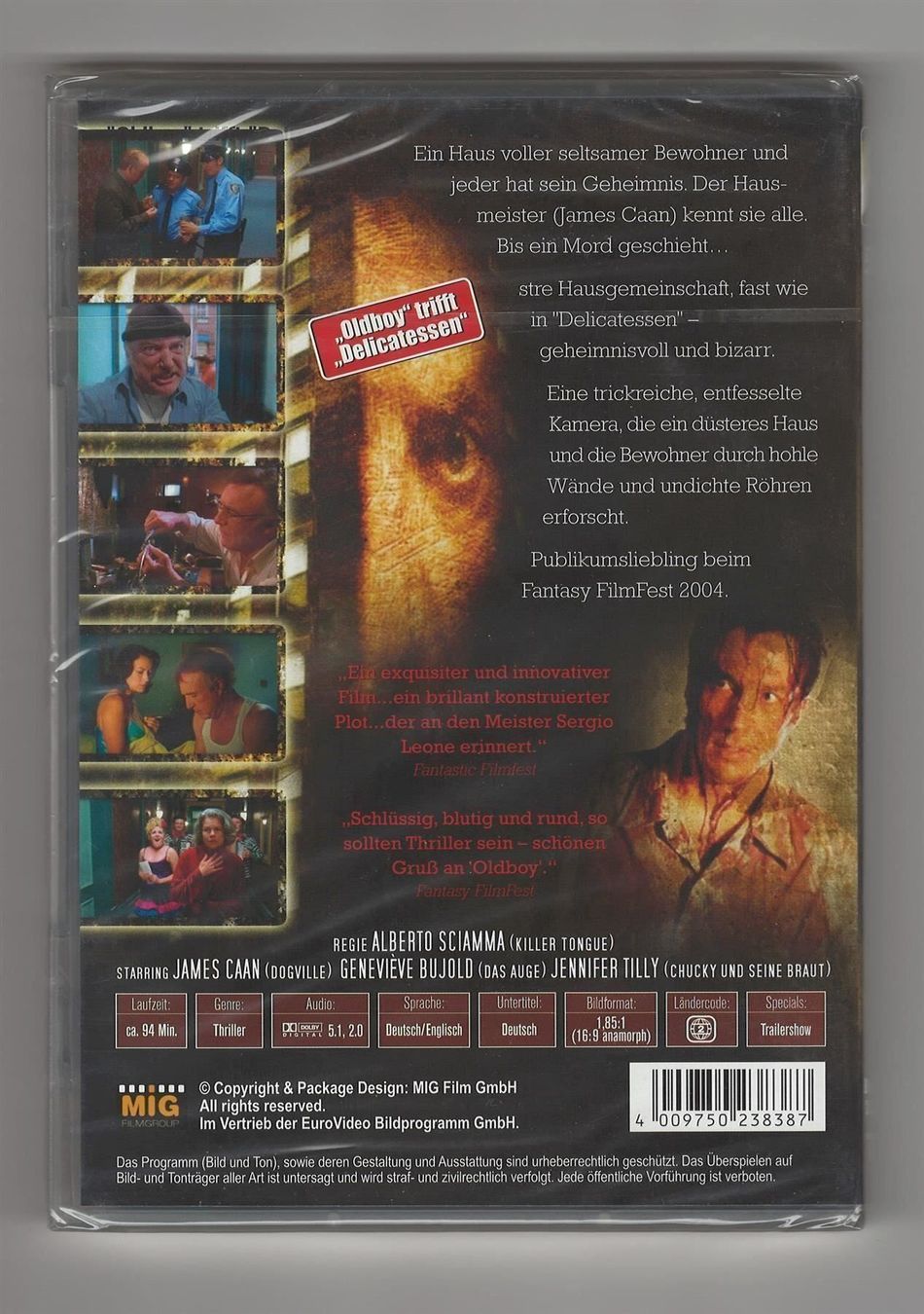 Tutti i DVDs: JERICHO MANSIONS - JAMES CAAN - DVD  OVP – Nuovo e nell'imballaggio originale da Basel venduto da verano1000 1