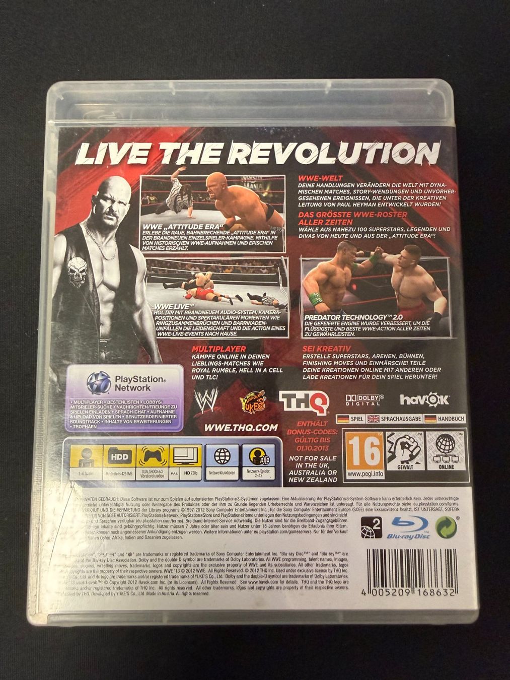 Sony Giochi: WWE 13 - W13 First Edition - PS3 – Usato da Pont-de-la-Morge venduto da Darfal 2