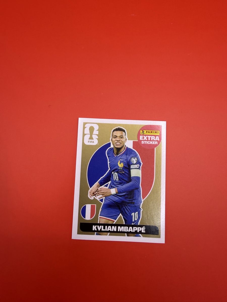 Panini Carte collezionabili: Panini Extra Sticker Kylian Mbappé gold – Nuovo (secondo la descrizione) da Wetzikon ZH venduto da KartenKid