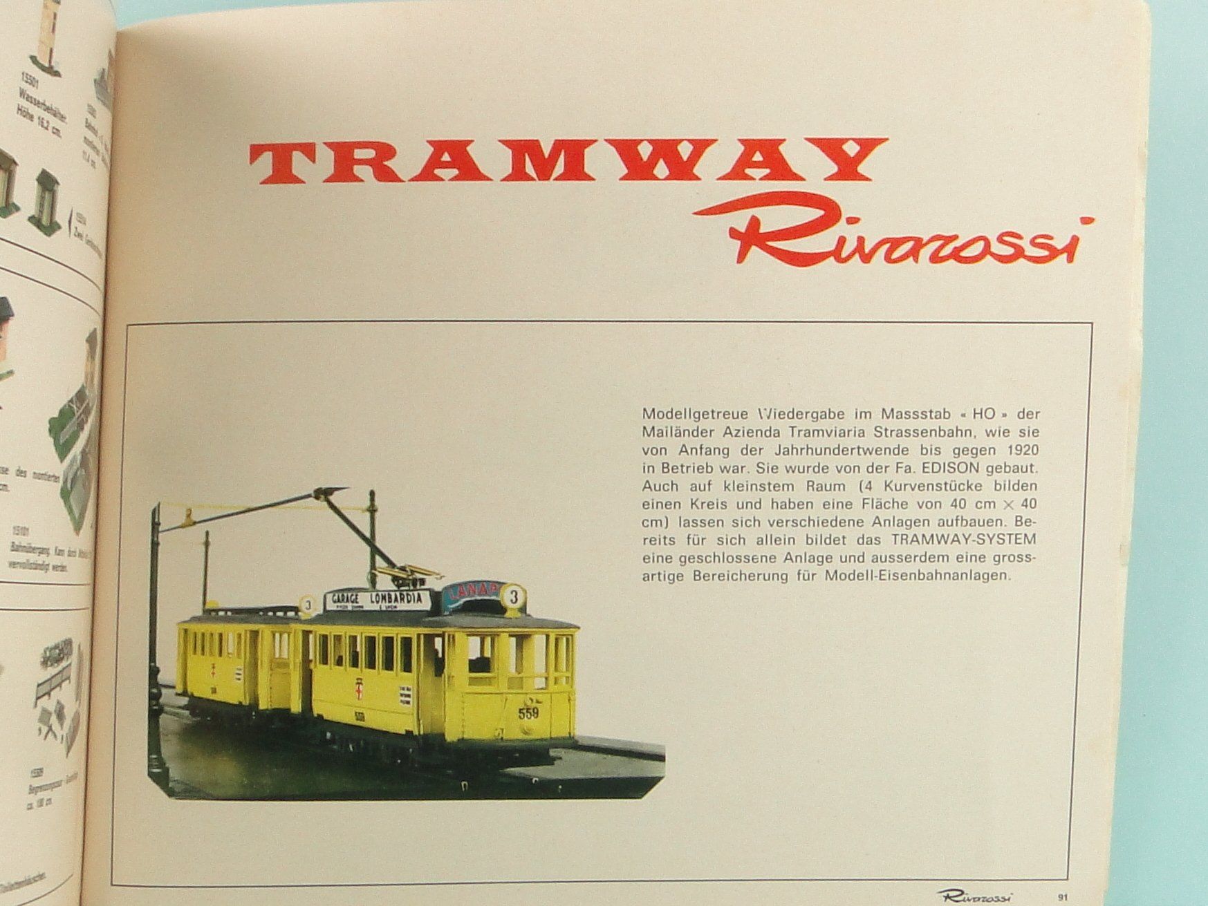 Märklin Dokumente: Rivarossi Katalog 1970-71 Deutsch – Gebraucht aus Bülach von cann11 8