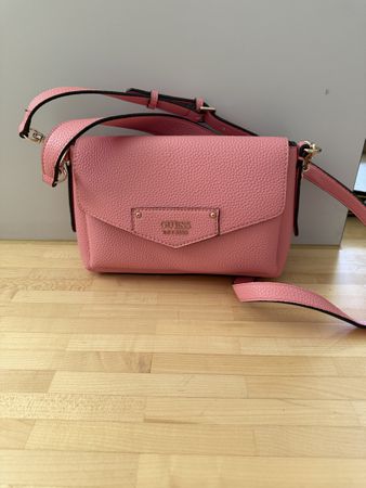 Guess Eco Brenton Flap Shoulder Bag for Women