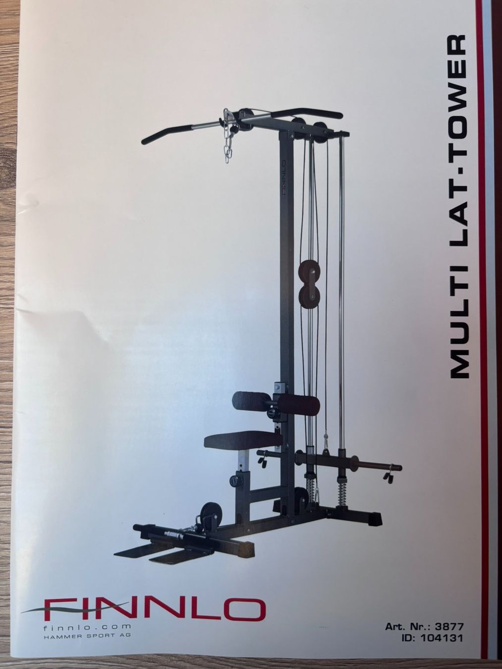 Hometrainer: Multi LAT Tower excl. Gewichte – Usato da Schönenberg ZH venduto da Dynamaic