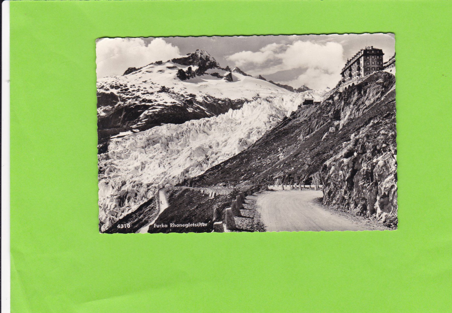Cartoline postali: Furka-Rhonegletscher – Usato da St. Peterzell venduto da neckertal