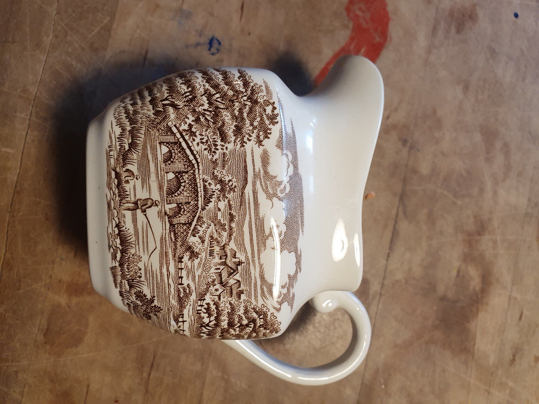 Set di piatti: Kaffeerahmkännchen Bridge Scenes – Usato da Zürich venduto da loosebone