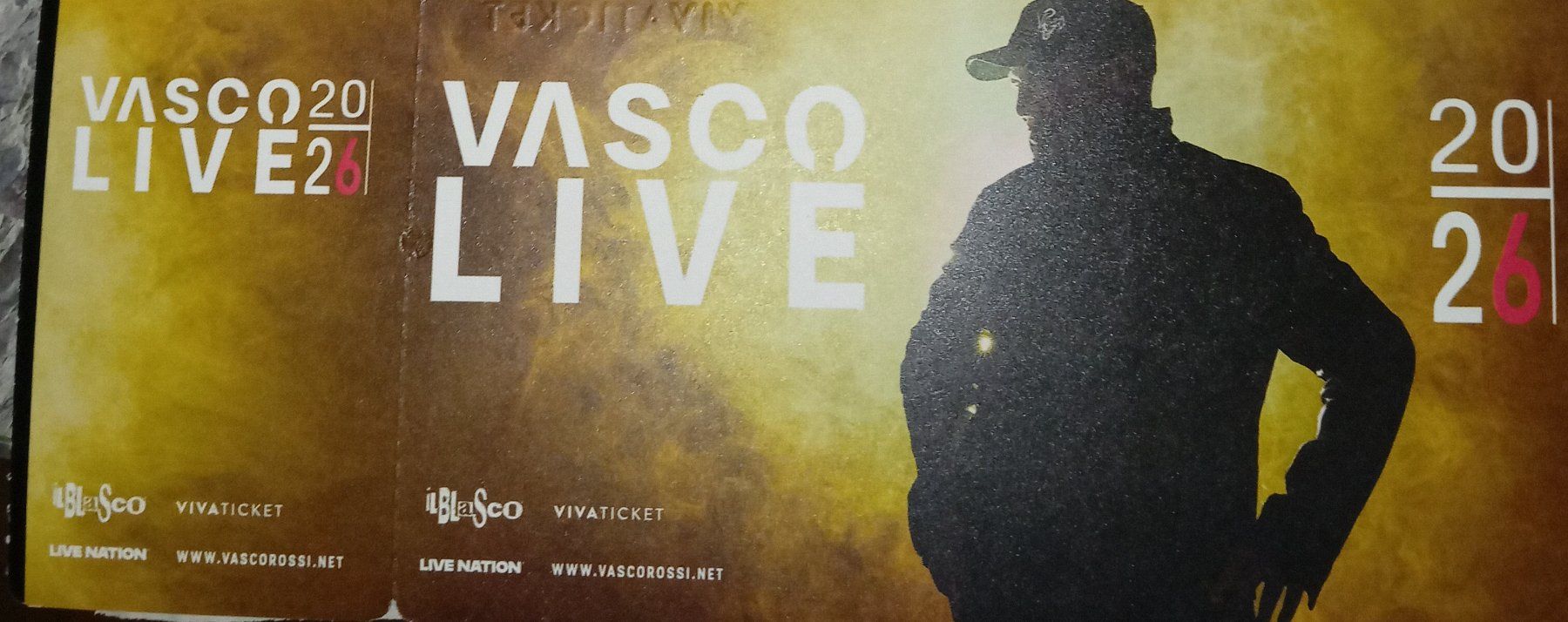 Biglietti: Vasco Rossi Ferrara – Usato da Golino venduto da mar_6kxq