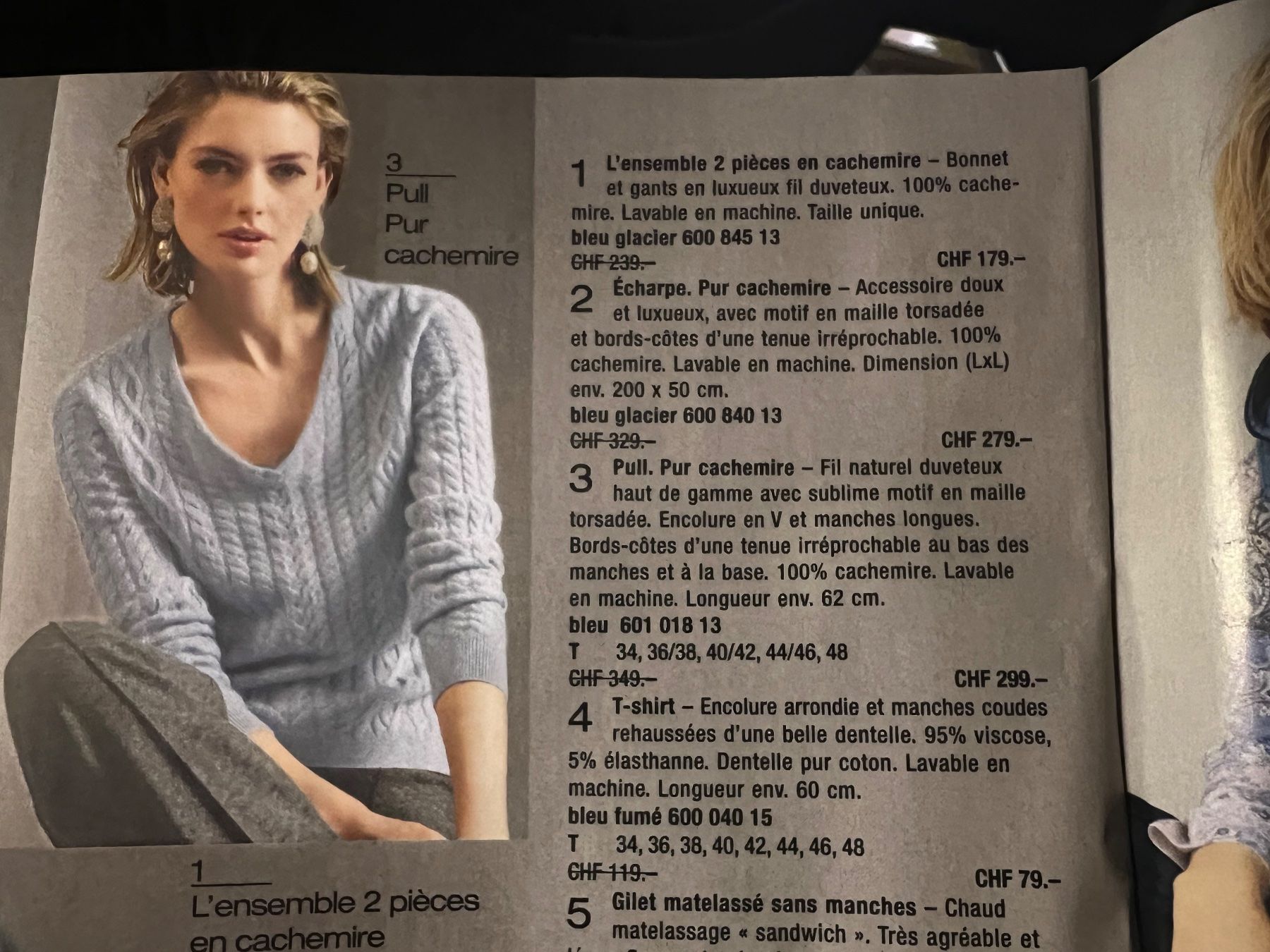 Madeleine Maglioni & Felpe: Pull Gris Madeleine 100% Cachemire T. 38/40 – Usato da Porrentruy venduto da SYANKA 8