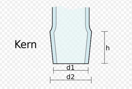Verres: Glasstopfen mit NS 85/53 Schliff, weiss – D'occasion à Unterengstringen par Lastchance 4