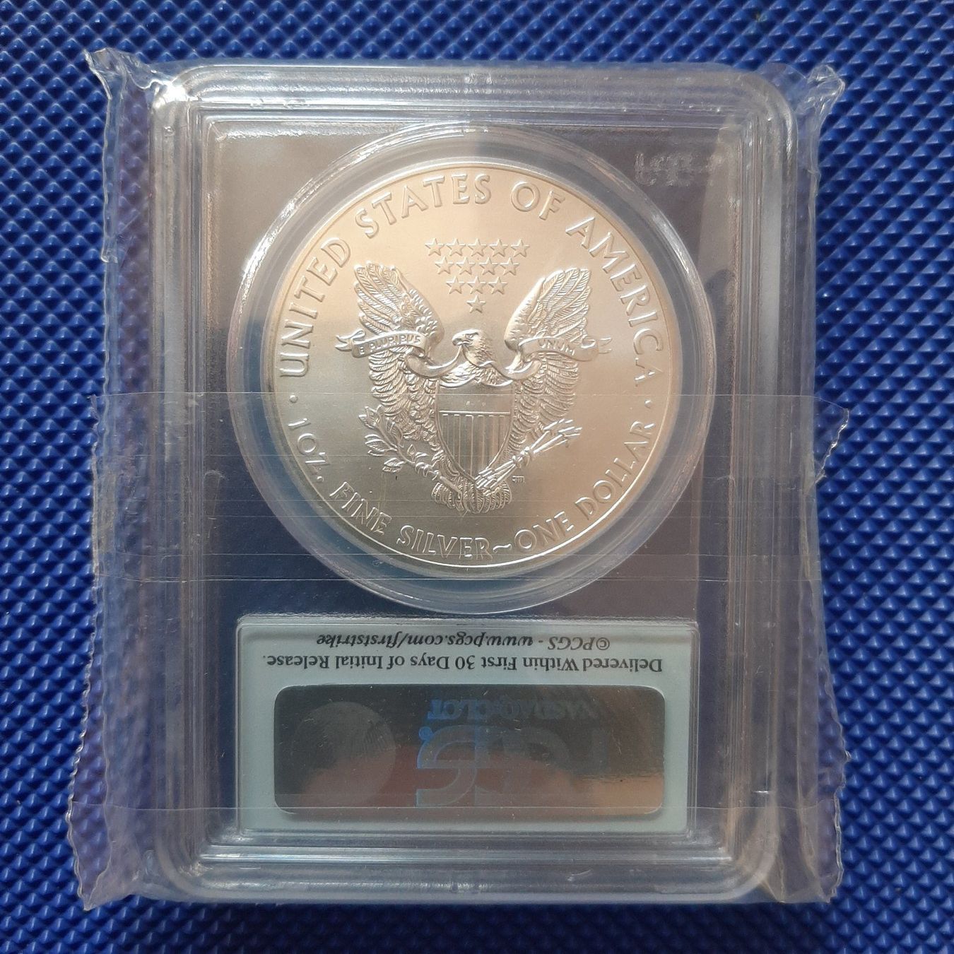 Tutti le monete: 1 oz Silver American Eagle First Strike 2013 (W) PCGS MS69 – Nuovo e nell'imballaggio originale da Carouge GE venduto da cecob0909 2