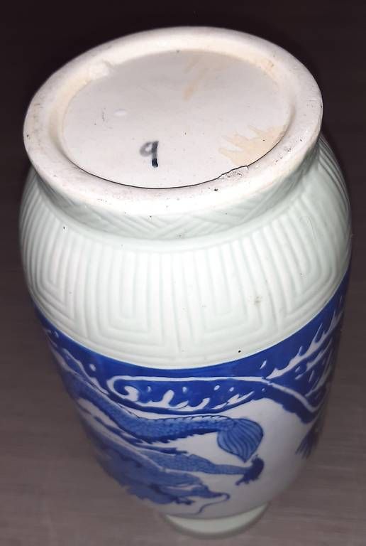 Vasi & Recipienti: Große Keramikvase blauer Drache / Seladon – Usato da GLIS venduto da Phi_l2j8 1