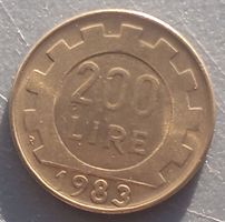 ITALIEN - ITALIA - 200 LIRE 1983 - VORZUEGLICH