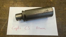 Porte-outil rallonge Capto C3 longueur 80mm