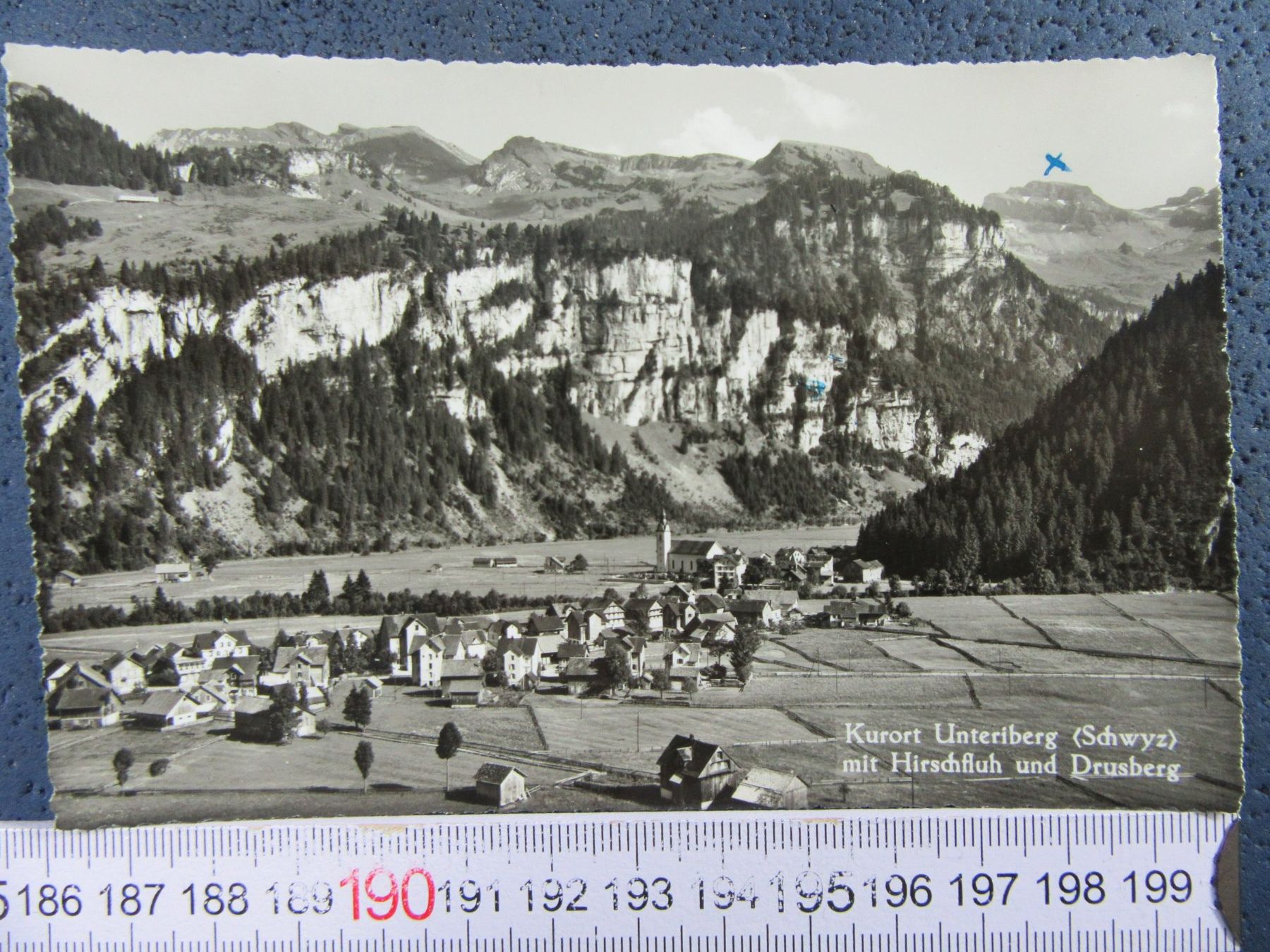 Cartoline postali: UNTERIBERG SZ AK LUFTBILD MARKER – Usato da Ettingen venduto da Hausi4711