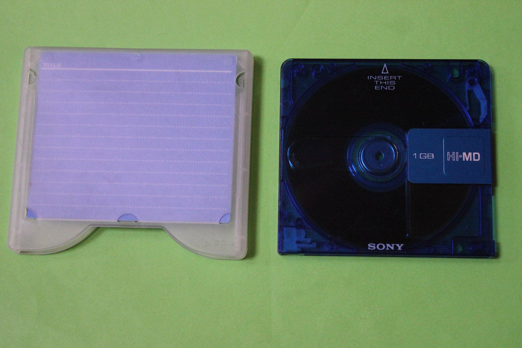 Sony Minidisc: SONY MINI-DISC Hi-MD 1GB – Usato da Tübach venduto da JamesStone 4